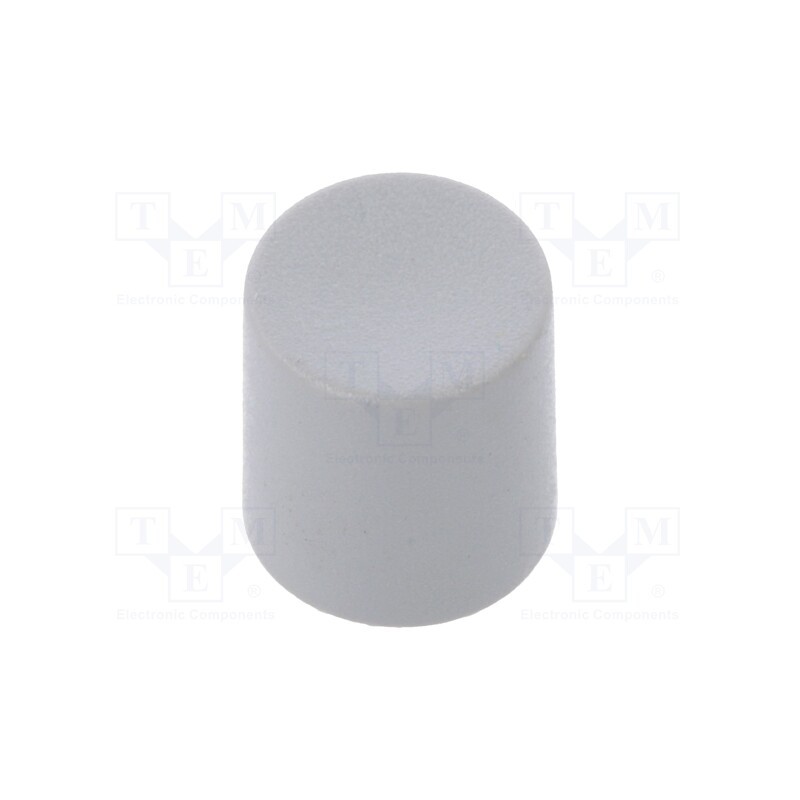 10 pcs : CP3410 - Knob: slider, grey, Ø8.2x8.9mm, polyamide, Mounting: push-in