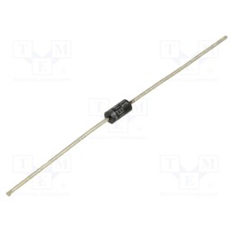 50 pcs : HER106 - Diode: rectifying, THT, 600V, 1A, , Ifsm: 30A, DO41, 100ns