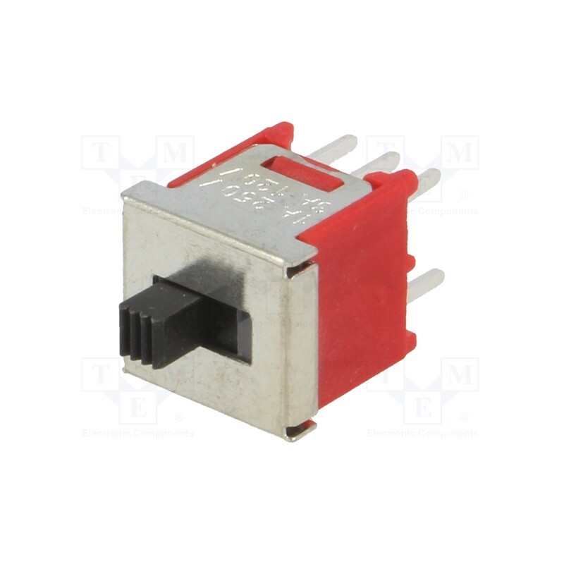 10 pcs : - Switch: slide, Pos: 2, DPDT, 3A/120VAC, 3A/28VDC, ON-ON, THT, 1000MΩ