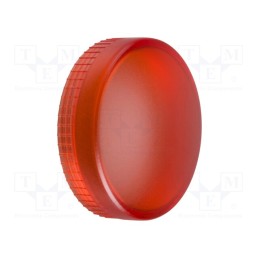 10 pcs : ZBV014 - Actuator lens, 22mm, Harmony XB4, Actuator colour: red