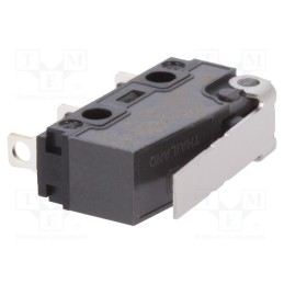 10 pcs : AVL32153 - Microswitch SNAP ACTION, 5A/250VAC, 5A/30VDC, with lever, SPDT