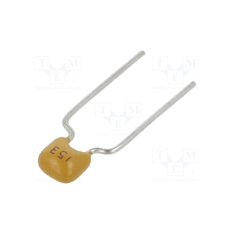 50 pcs : CT40805B153K500F3R - Capacitor: ceramic, 15nF, 50V, X7R, ±10%, THT, 5mm