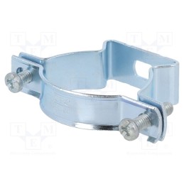 10 pcs : ASL 733 44 G - T-bolt clamp, 36÷44mm, steel, Plating: zinc, industrial