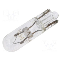 10 pcs : WBGL6 - Bulb, RMQ-16, -25÷70°C, Cap: W2x4,6d, 1W, 6V, Q18,Q25