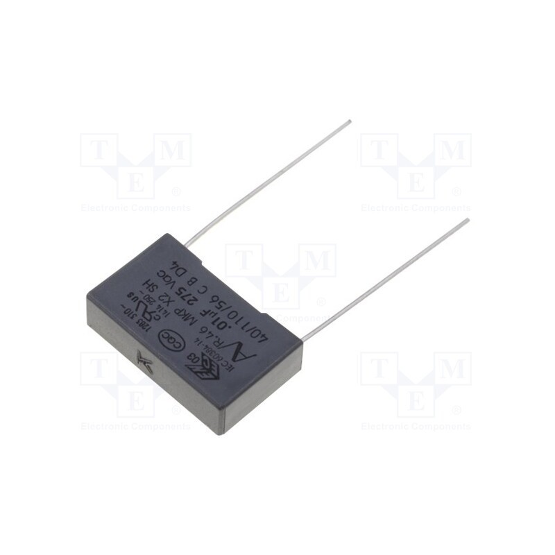 20 pcs : R46KI21005001K - Capacitor: polypropylene, 10nF, 18x5x11mm, THT, ±10%, 15mm, 560VDC
