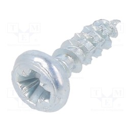 500 pcs : 1148273 - Screw, 3.5x12, Head: cheese head, Pozidriv, PZ2, steel, zinc, SPAX®