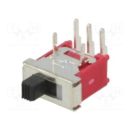10 pcs : TS-6S-QH - Switch: slide, Pos: 2, SPDT, 1.5A/250VAC, ON-ON, THT, -30÷85°C, TS40