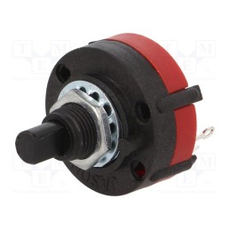10 pcs : - Switch: rotary, Pos: 8, 0.3A/125VAC, Poles number: 1, 30°, -20÷70°C
