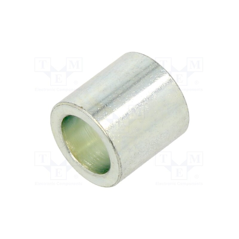 20 pcs : 3212/8,2X12 - Spacer sleeve, 12mm, cylindrical, steel, zinc, Out.diam: 12mm