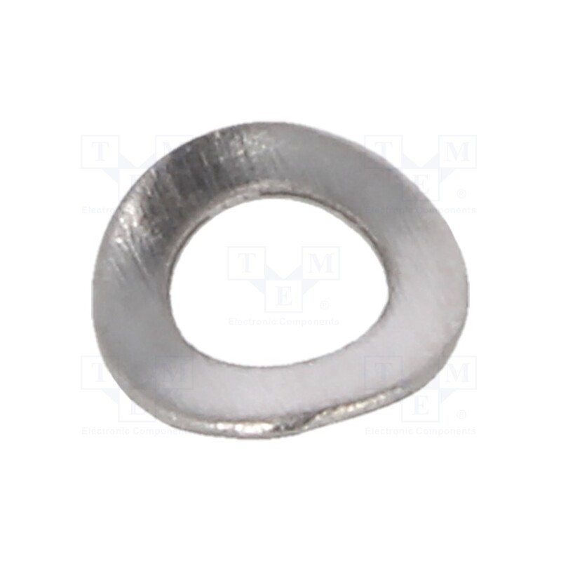500 pcs : 8303525 - Washer, wave,spring, M2,5, D5mm, h0.7mm, A2 stainless steel