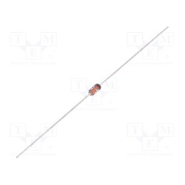 50 pcs : BZX55C15 R0 - Diode: Zener, 0.5W, 15V, 5mA, , DO35, single diode