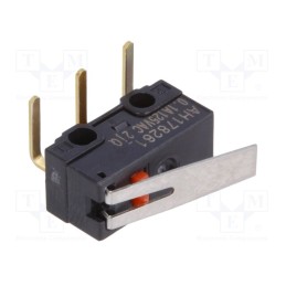 10 pcs : AH178261AT - Microswitch SNAP ACTION, 1A/125VAC, 1A/30VDC, with lever, SPDT