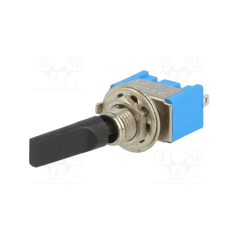 10 pcs : TSM102E1 - Switch: toggle, Pos: 2, SPDT, ON-ON, 3A/250VAC, Leads: for soldering
