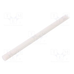 10 pcs : 20011292N010050000 - Rod, Ø: 10mm, L: 500mm, natural, extruded, Length tolerance: 0, +1mm