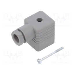 10 pcs : 934395106 GDM 3016 GRAU - Connector: valve connector, plug, form A, 18mm, female, PIN: 4, M16