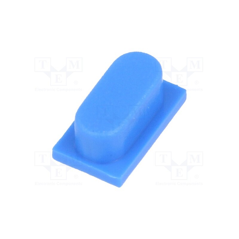 20 pcs : BTN K03 60 - Button, blue, KSA,KSL