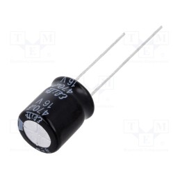 50 pcs : PF1C471MNN1012 - Capacitor: electrolytic, THT, 470uF, 16VDC, Ø10x12.5mm, Pitch: 5mm