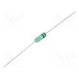 50 pcs : KNP01UJ051KA10 - Resistor: wire-wound, THT, 510mΩ, 1W, ±5%, Ø3x9mm, 400ppm/°C, axial