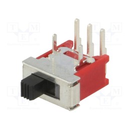 10 pcs : - Switch: slide, Pos: 2, SPDT, 3A/120VAC, 3A/28VDC, ON-ON, THT, 1000MΩ