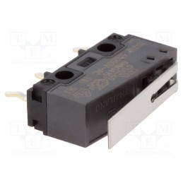 10 pcs : AVM34153 - Microswitch SNAP ACTION, 5A/250VAC, 5A/30VDC, with lever, SPDT
