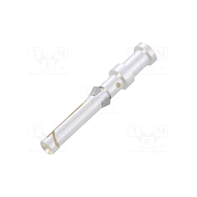 10 pcs : 93601-0041 - Contact, female, 1.6mm, silver plated, 0.5mm2, 20AWG, bulk, crimped