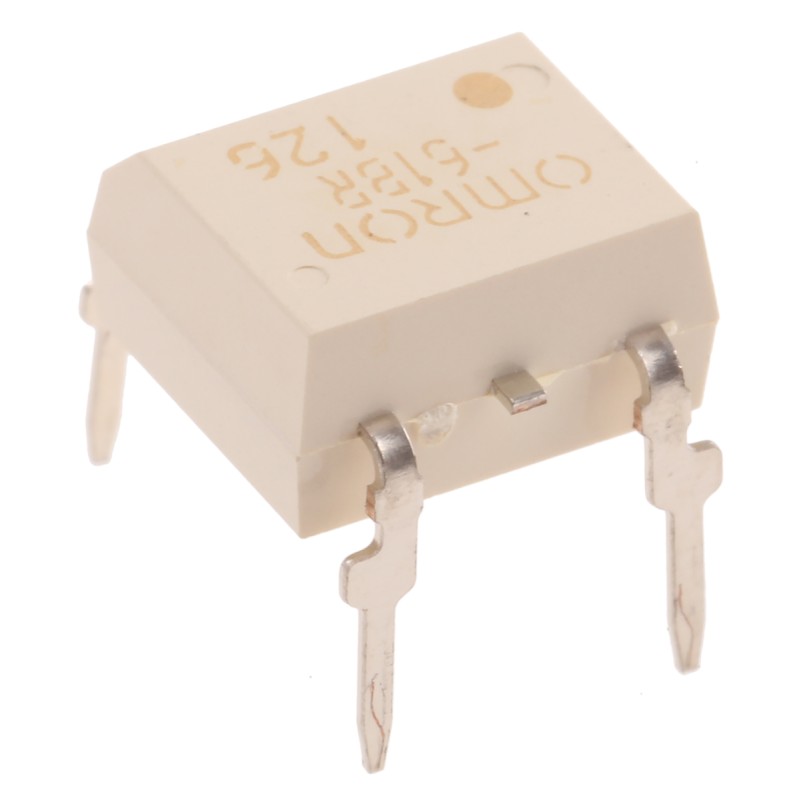 1 pcs - Omron G3VM Series Solid State Relay, 2.5 A Load, PCB Mount, 60 V ac Load, 1.5 V Control