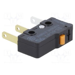 10 pcs : SS-01-FT - Microswitch SNAP ACTION, 0.1A/125VAC, 0.1A/30VDC, without lever