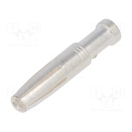 10 pcs : 93601-0179 - Contact, female, 2.5mm, silver plated, 2.5mm2, 14AWG, bulk, crimped