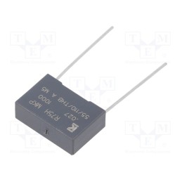 10 pcs : R75QI227050H0J - Capacitor: polypropylene, 27nF, 18x6x12mm, THT, ±5%, 15mm, 1000VDC