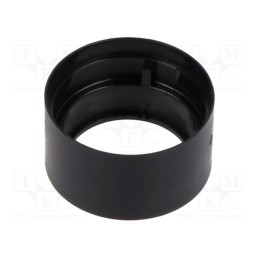 10 pcs : 61-9210.0 - Cover plate, 61, Ø15.8mm, Body: black, plastic