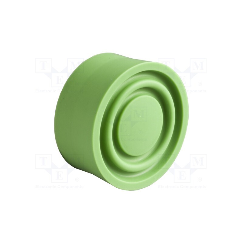 10 pcs : ZBP013 - Cover, 22mm, Harmony XB4, Actuator colour: green