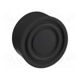 10 pcs : ZBP012 - Cover, 22mm, Harmony XB4, Actuator colour: black