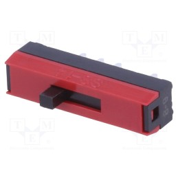 10 pcs : SS14MBP2 - Switch: slide, Pos: 3, SP3T, 0.1A/30VDC, ON-ON-ON, vertical, SS