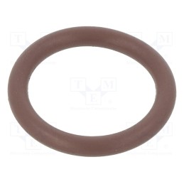 50 pcs : 01-0018.00X3 ORING 80FPM BROWN - O-ring gasket, FPM, Thk: 3mm, Øint: 18mm, brown, -20÷200°C
