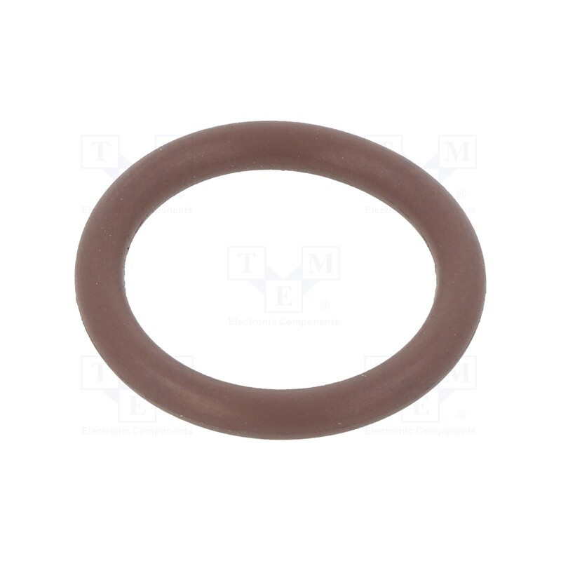 50 pcs : 01-0018.00X3 ORING 80FPM BROWN - O-ring gasket, FPM, Thk: 3mm, Øint: 18mm, brown, -20÷200°C