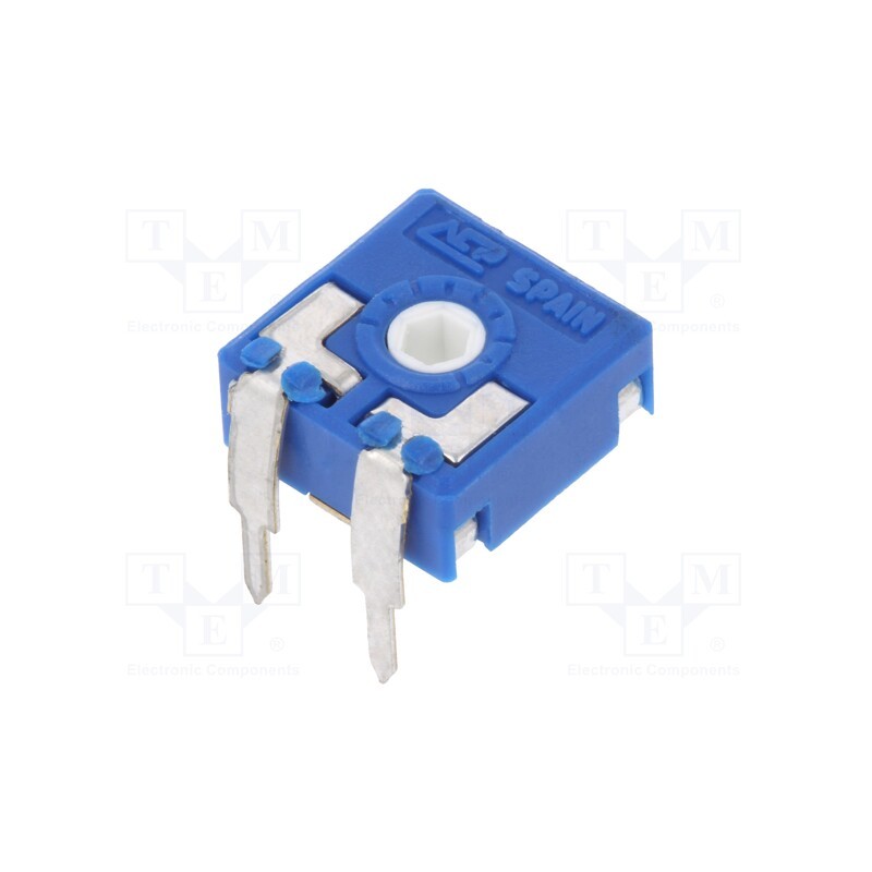 20 pcs : CA9MV10-100KA2020 - Potentiometer: mounting, single turn,horizontal, 100kΩ, 0.15W