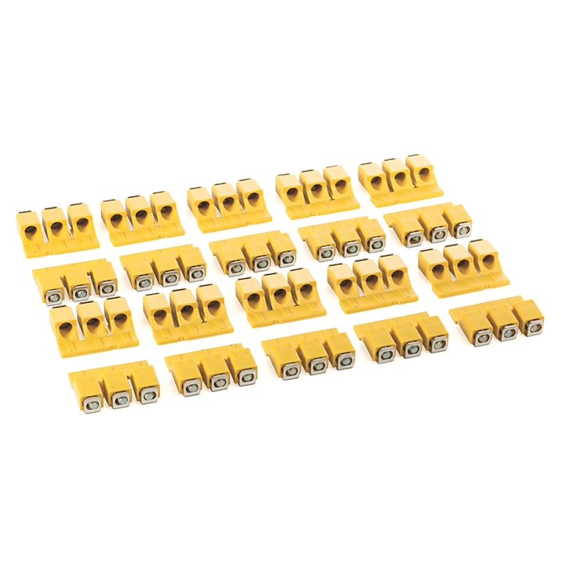 20 pcs - Rockwell Automation, 1492 Screw Centre Jumper for use with 1492-J16