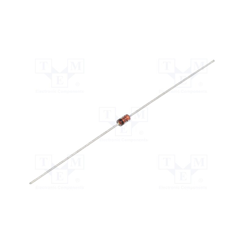 50 pcs : BZX55C22 - Diode: Zener, 0.5W, 22V, , DO35, single diode, Ufmax: 1V