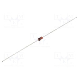 50 pcs : BZX55C20 - Diode: Zener, 0.5W, 20V, , DO35, single diode, Ufmax: 1V