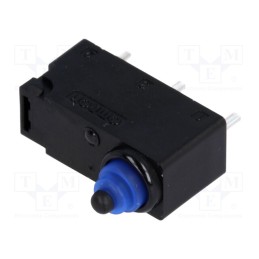 10 pcs : D2HW-A201D - Microswitch SNAP ACTION, 0.1A/125VAC, 2A/12VDC, without lever