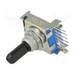 10 pcs : - Switch: rotary, Pos: 6, 0.3A/16VDC, Poles number: 1, 30°, -20÷70°C