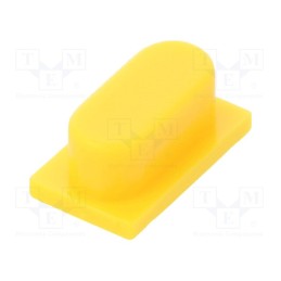 20 pcs : BTN K03 30 - Button, yellow, KSA,KSL