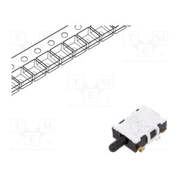 10 pcs : SDS004R - Switch: detecting, Pos: 2, SPST-NO, 0.1A/12VDC, Leads: for PCB, SMT