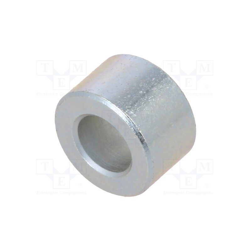50 pcs : 328/4,3X05 - Spacer sleeve, 5mm, cylindrical, steel, zinc, Out.diam: 8mm