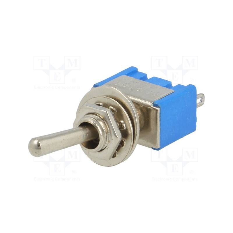 10 pcs : - Switch: toggle, Pos: 3, SP3T, ON-OFF-ON, Leads: for soldering