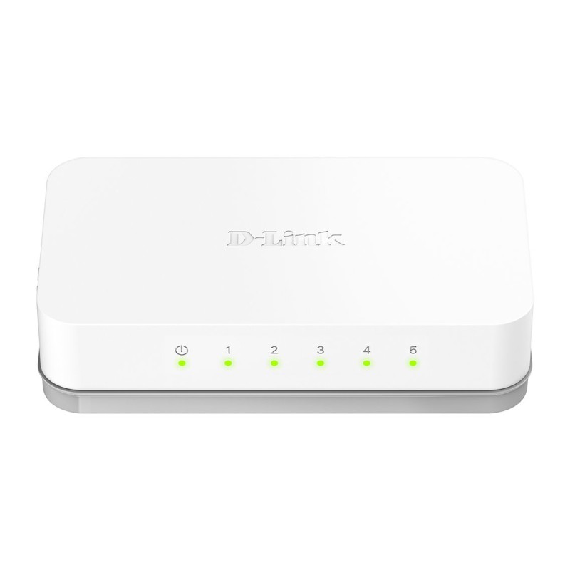 1 pcs - D-Link Unmanaged 5 Port Network Switch, EU