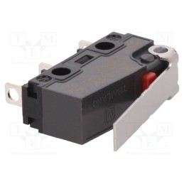 10 pcs : AVL3225613 - Microswitch SNAP ACTION, 0.1A/250VAC, 0.1A/30VDC, with lever
