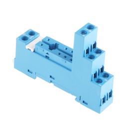 1 pcs - Finder 95 250V ac Relay Socket, for use with 40.52, 40.61, 44.52, 44.62, 40.51 Series Relay