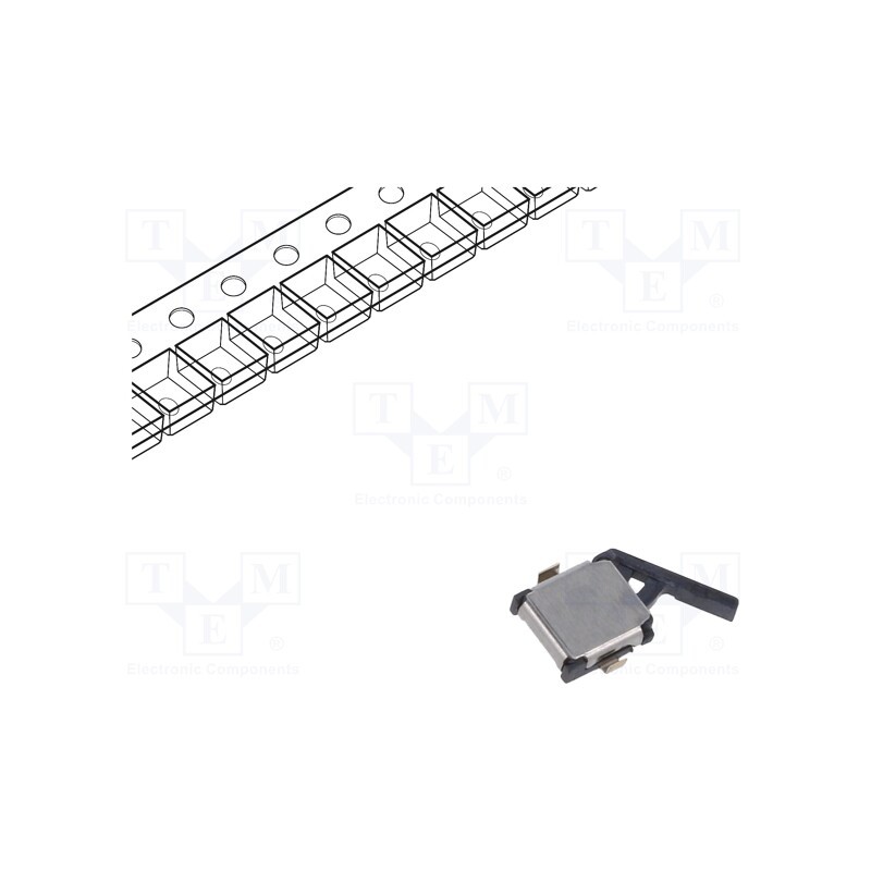 10 pcs : D3SH-B1R1 - Microswitch SNAP ACTION, 0.001A/5VDC, SPST-NC, Rcont max: 3Ω