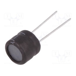 10 pcs : COIL0807-8.2 - Inductor: wire, THT, 8.2mH, 150mA, ±10%, Ø9.5x8.5mm, vertical